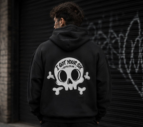 IGY6 Oversized Hoodie - Black
