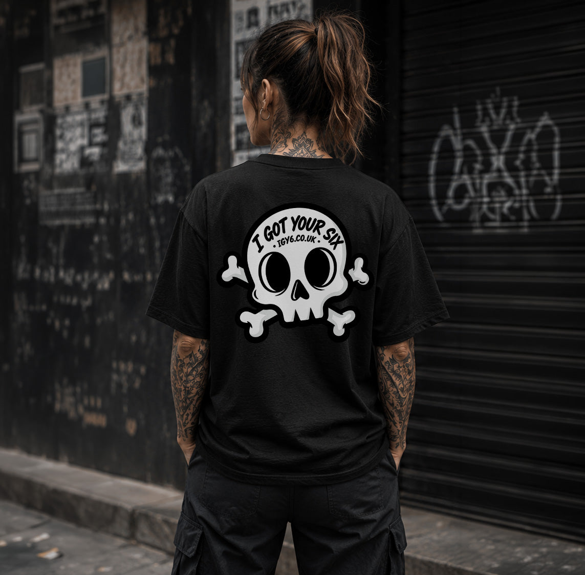 IGY6 Oversized T-shirt - Black