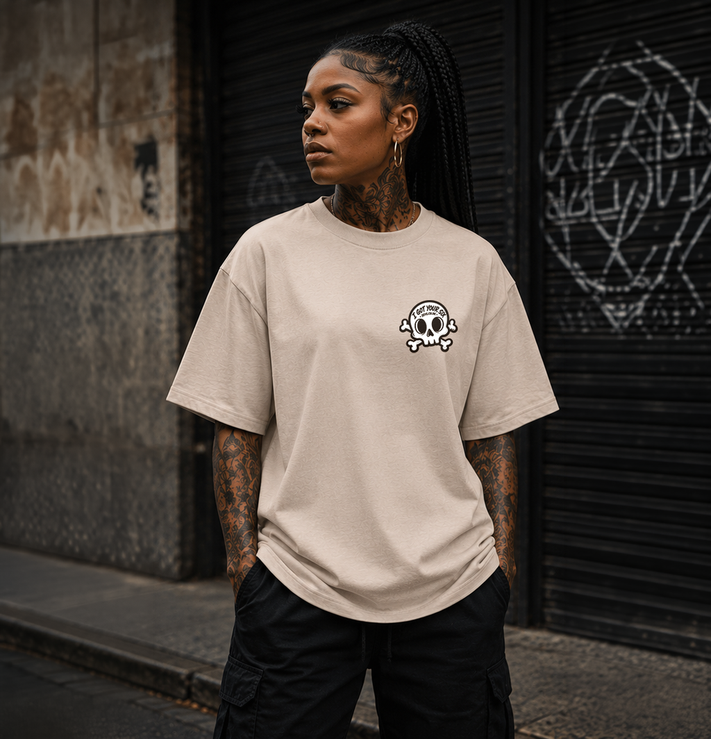 IGY6 Oversized T-shirt - Cream