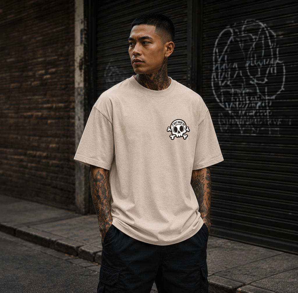 IGY6 Oversized T-shirt - Cream