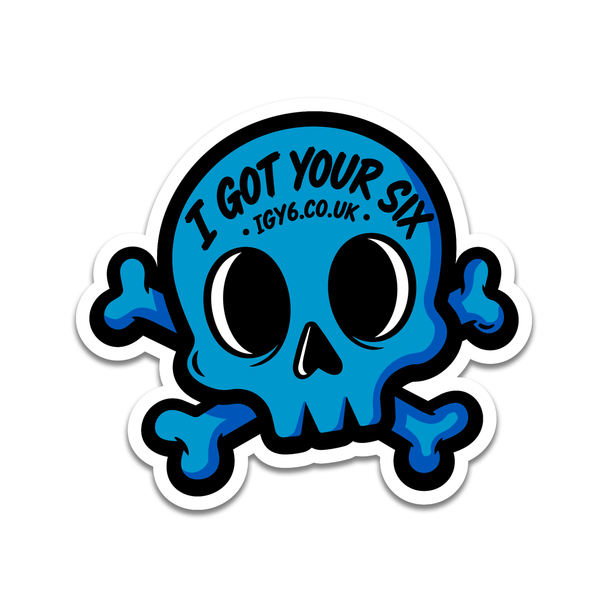 Sticker - Blue