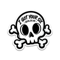 Sticker - White