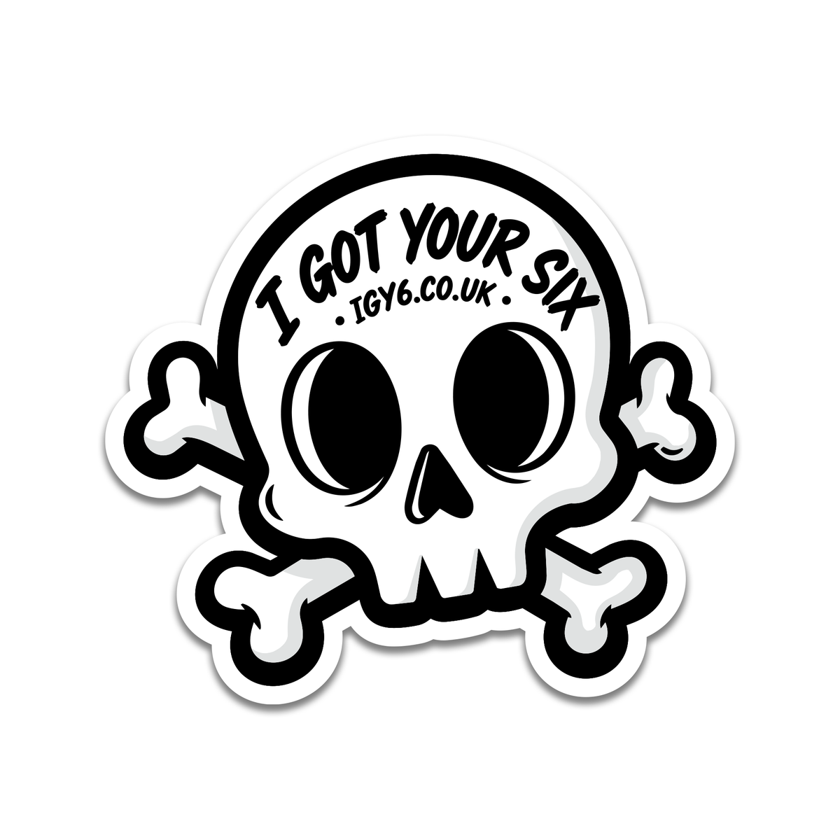 Sticker - White